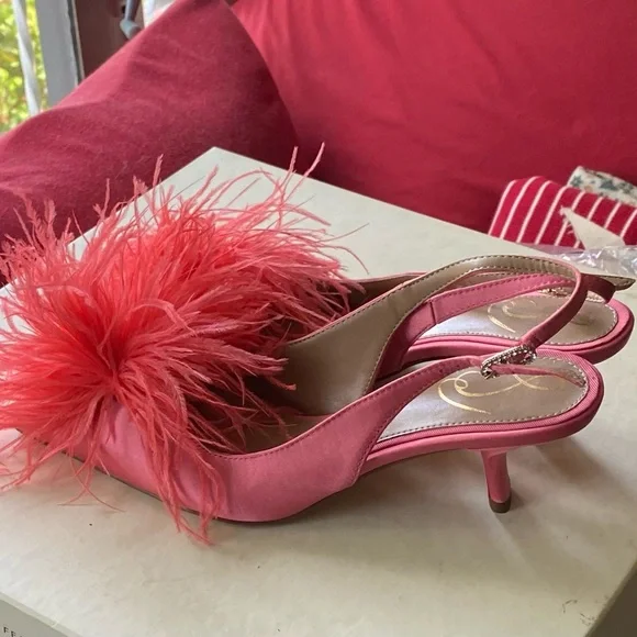 SLINGBACK HEELS 👠 NWOB - Picture 3 of 5